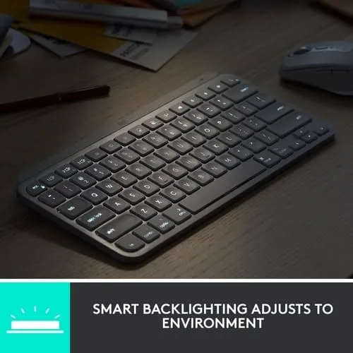 Logitech Wireless Keyboard Compact Mx Keys Mini Black (Open Box) view 5